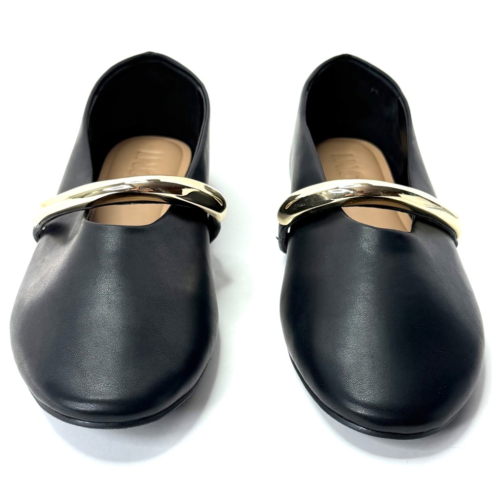 I.N.C. International Concepts Women Rahmi Mary Jane Flat Black Size 6.5M NWT/BOX